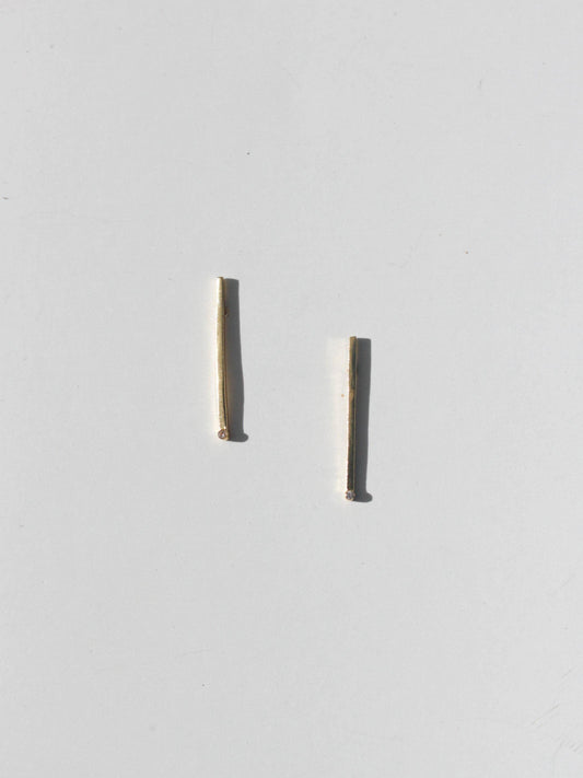 Luxe Gold Bar Earrings