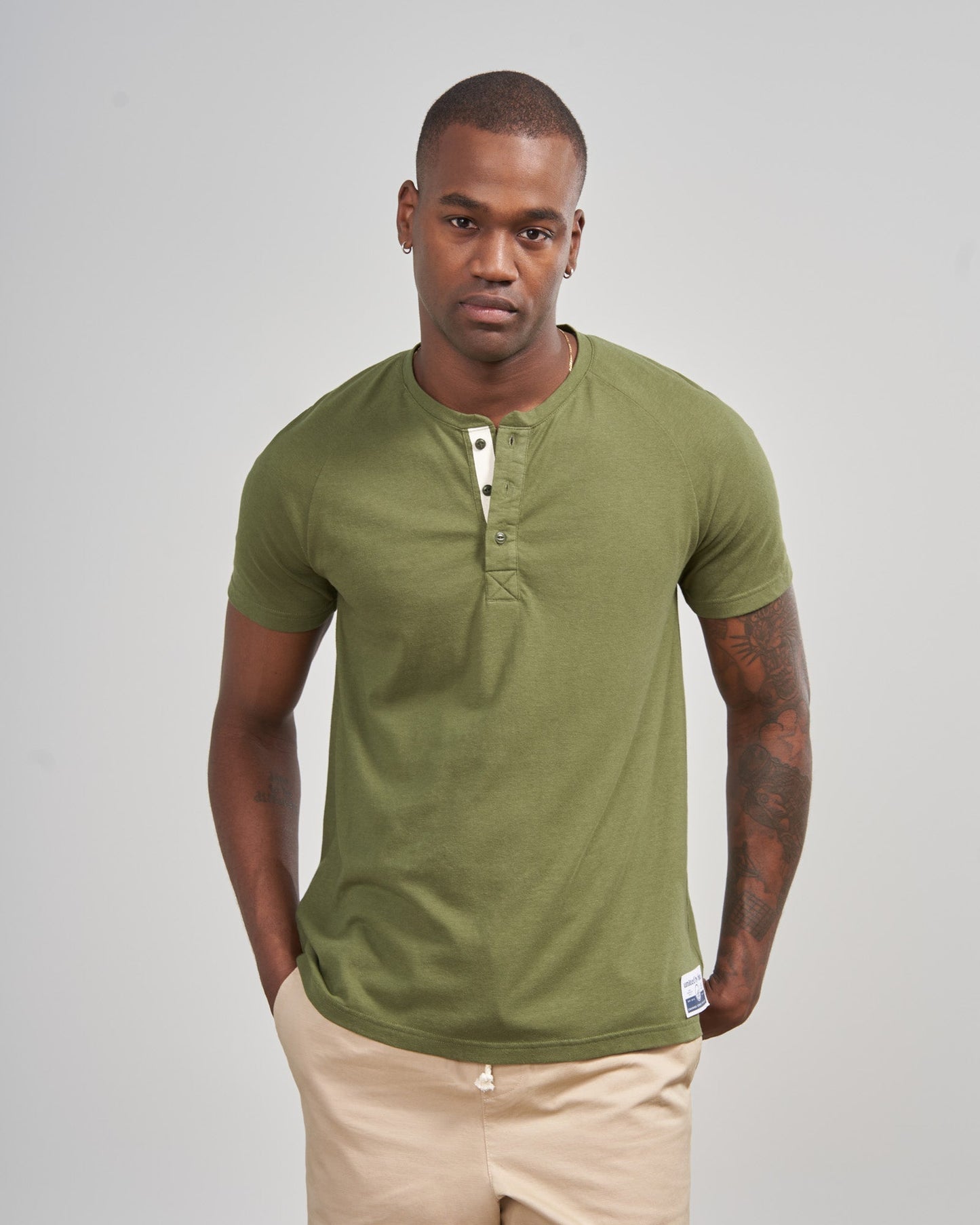 EcoKnit™ Short-Sleeve Henley