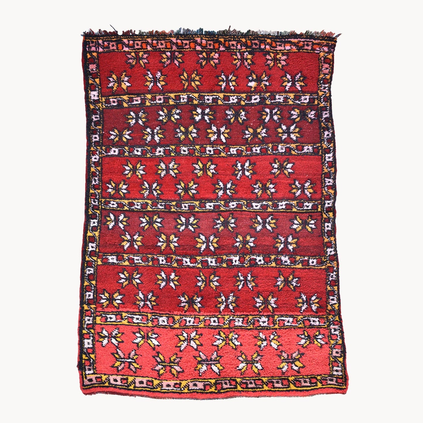Latifa Vintage Moroccan Rug | 3'2" x 4'9"