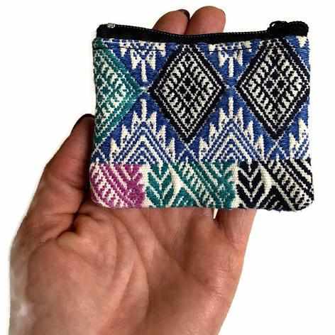 Maya Up-cycled Huipil Cosmetic One-of-a-Kind Bag - Guatemala - Osadia Concept Store