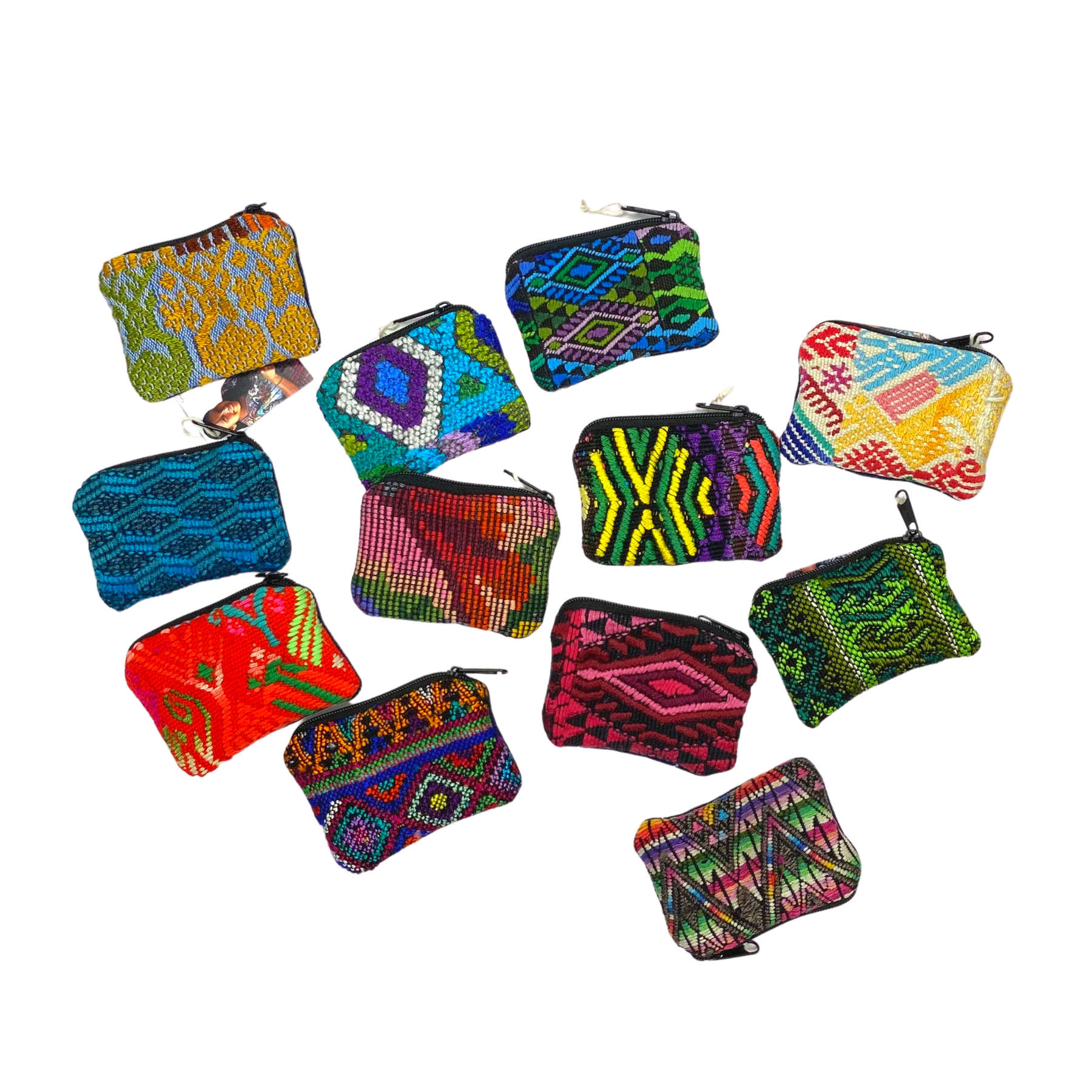 Maya Up-cycled Huipil Cosmetic One-of-a-Kind Bag (Tiny) - Guatemala - Osadia Concept Store