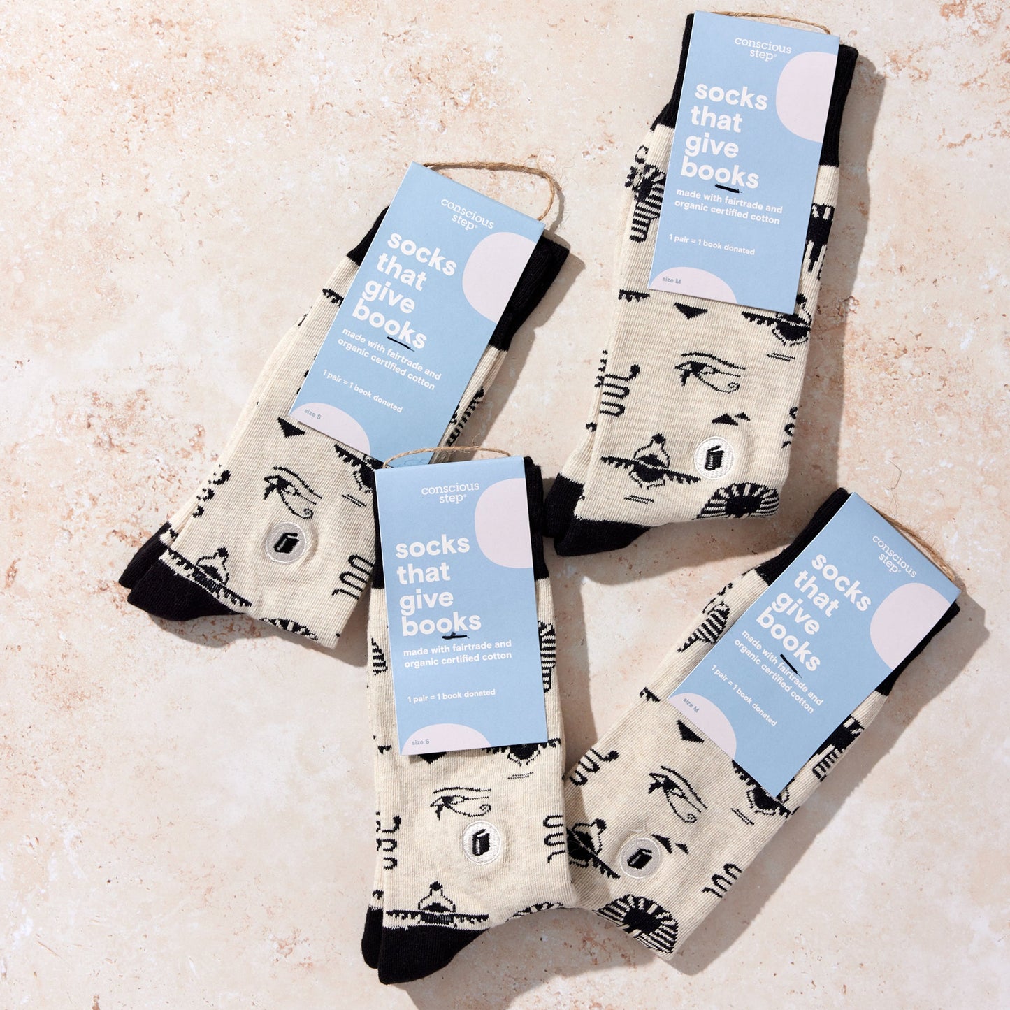 Socks that Give Books