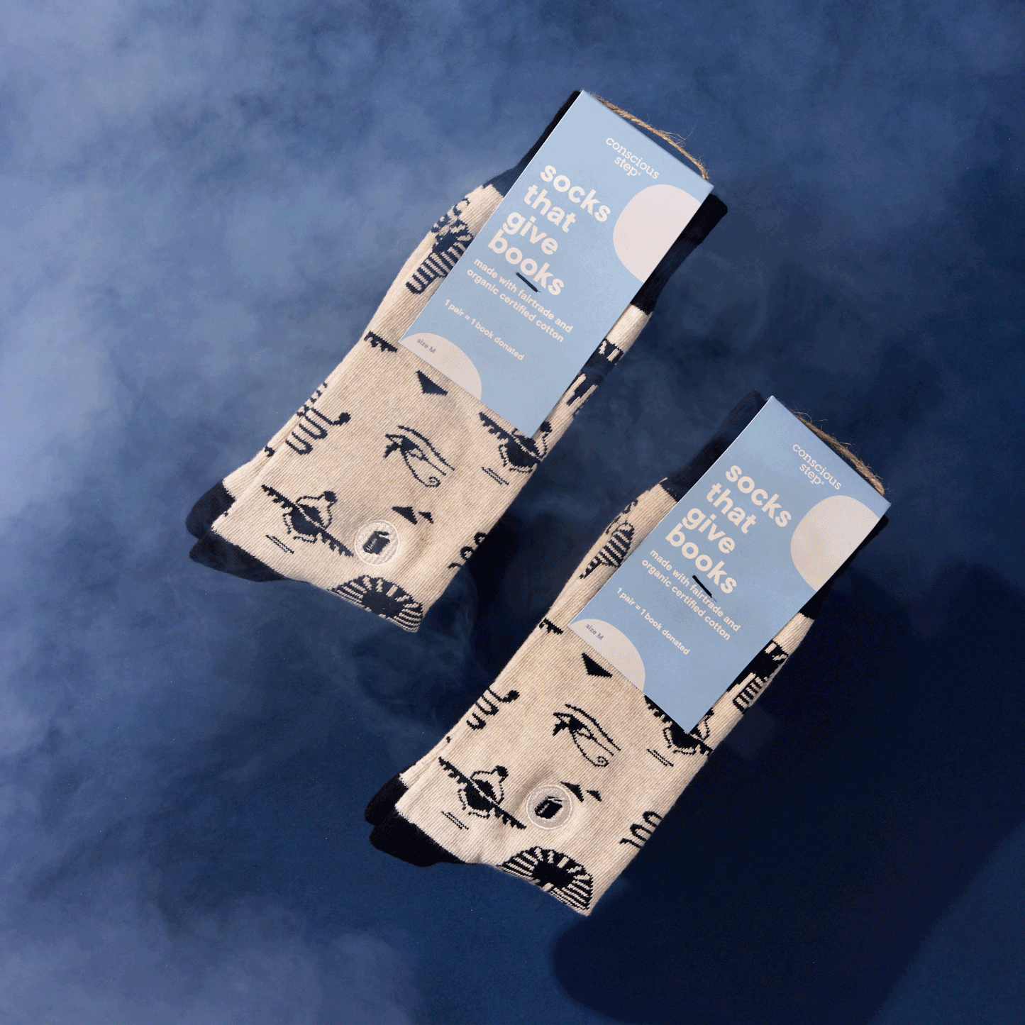 Socks that Give Books