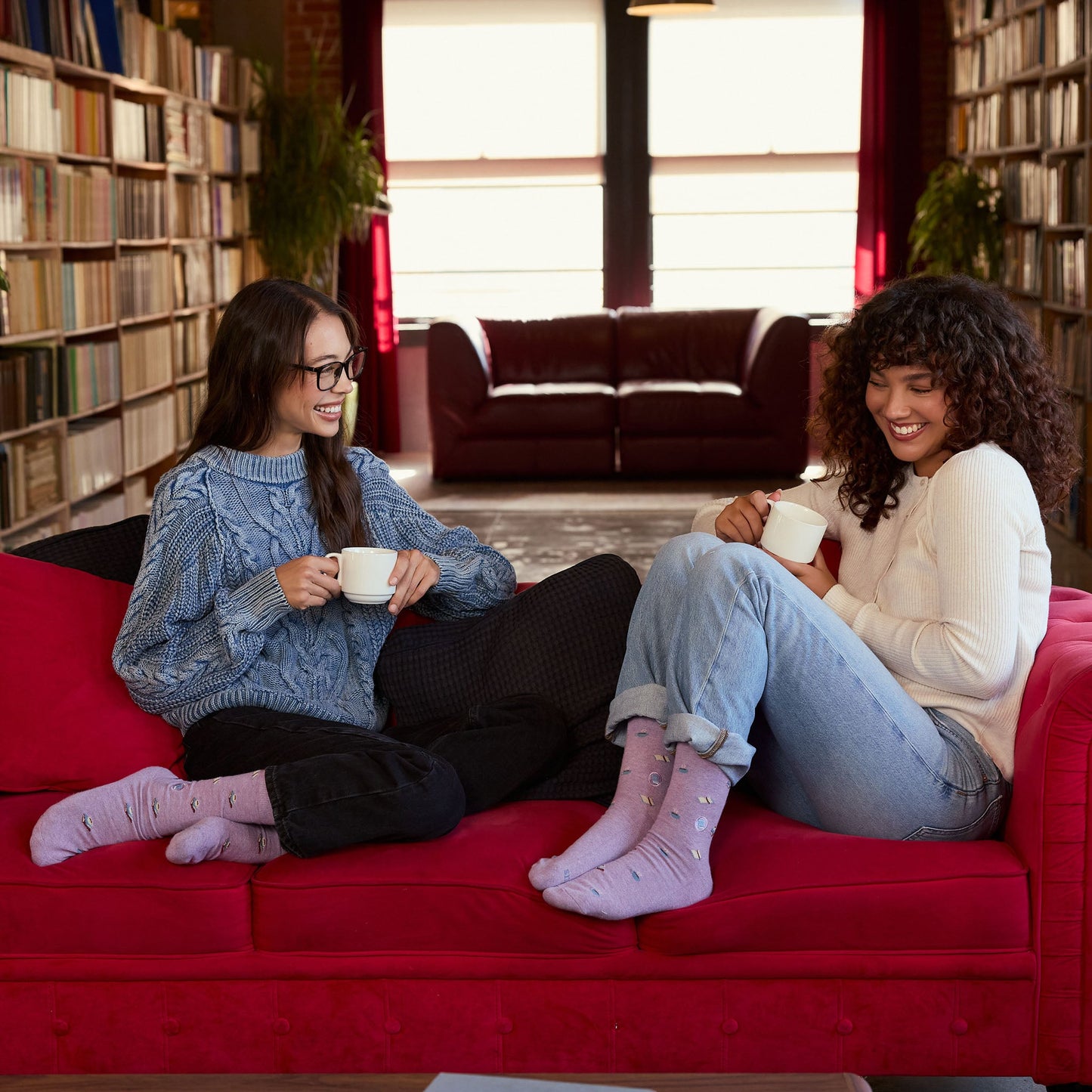 Socks that Give Books