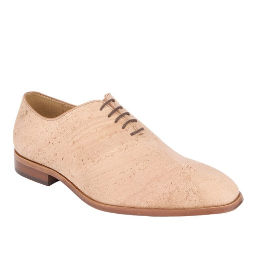 Men's Natural Cork Smooth Oxford