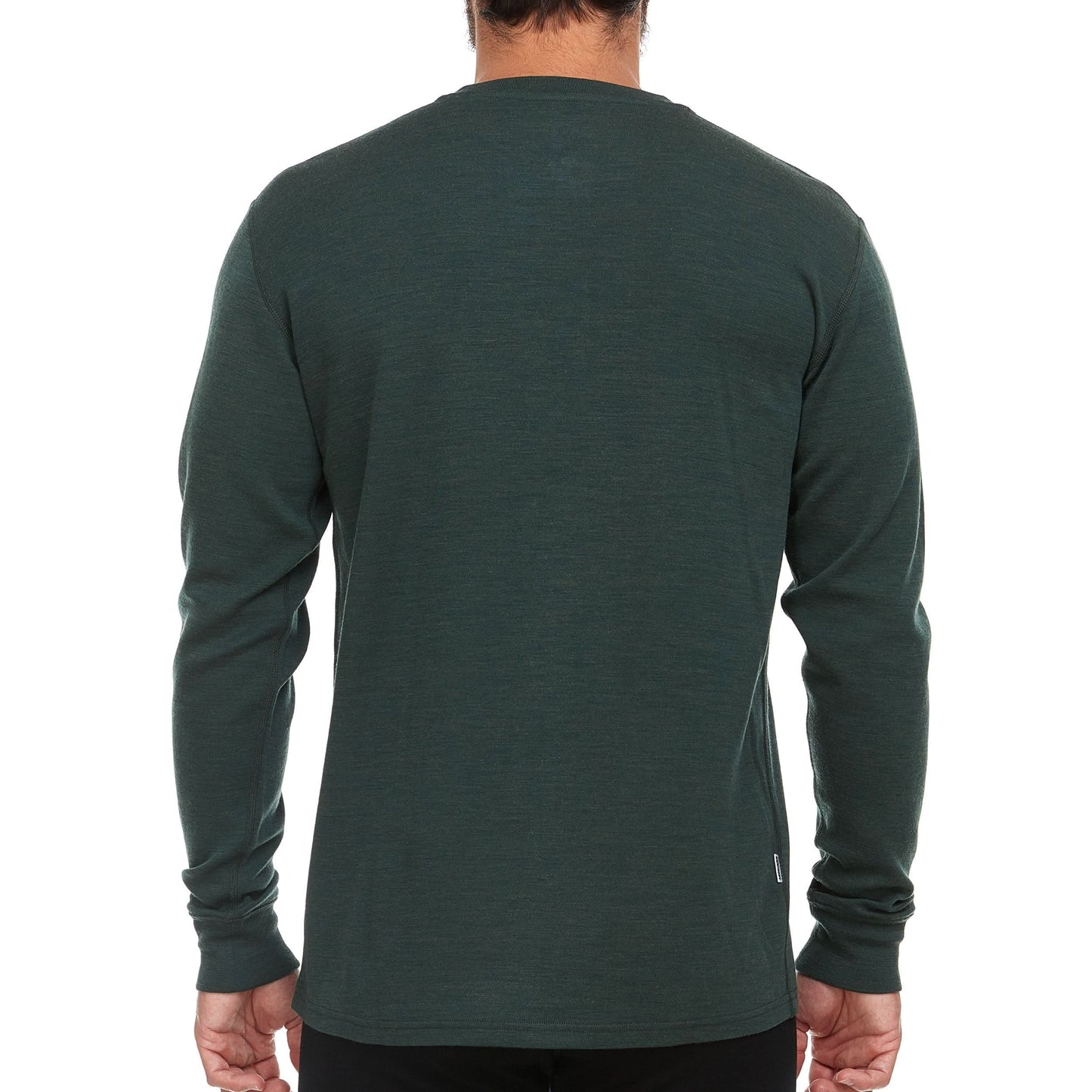 Men's Midweight Merino Wool Henley | 100% Merino Wool - Osadia Concept Store