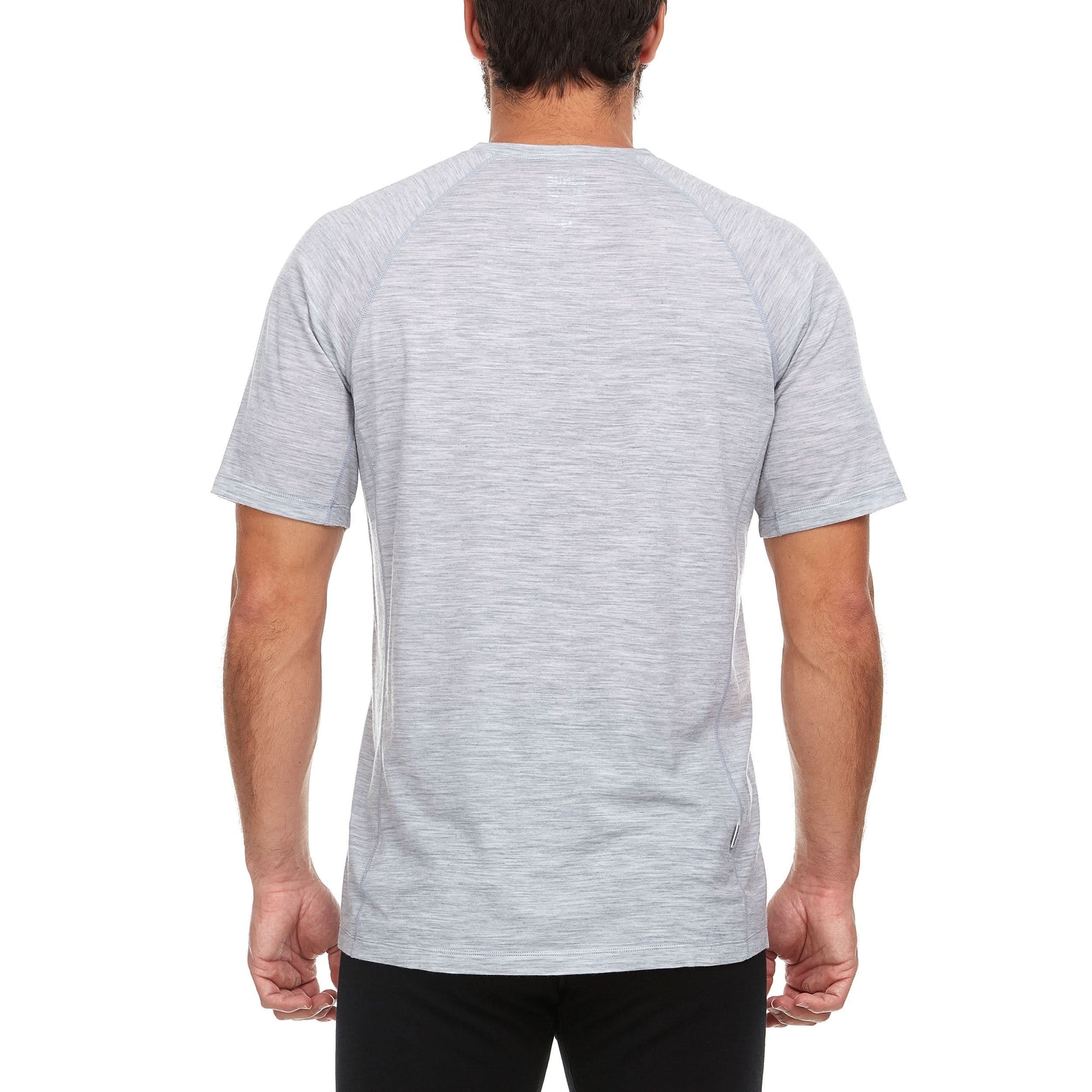 Men's Merino Wool V-Neck T-Shirt - Microweight - Osadia Concept Store