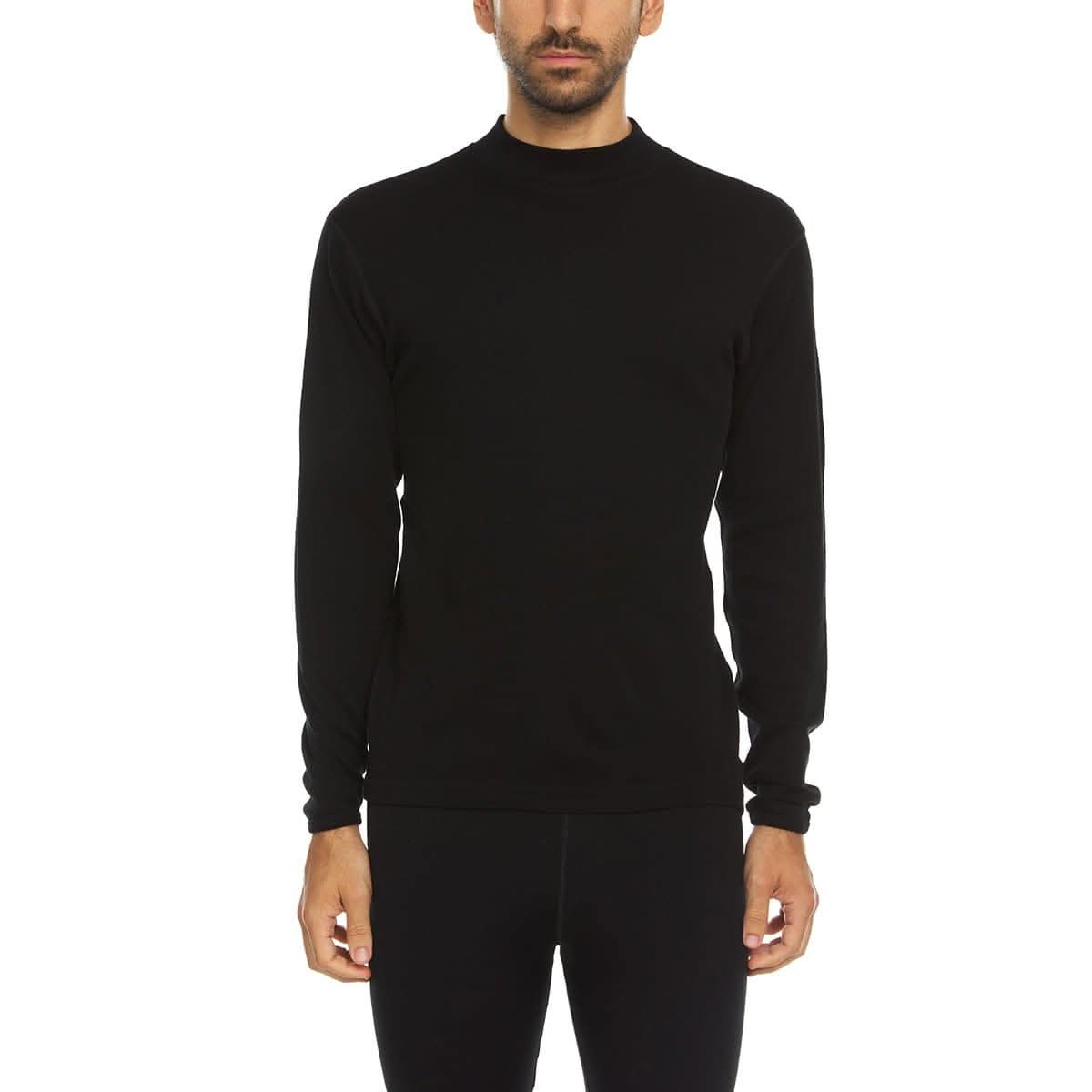 Midweight Wool Mock Neck - 100% Merino Wool - Osadia Concept Store