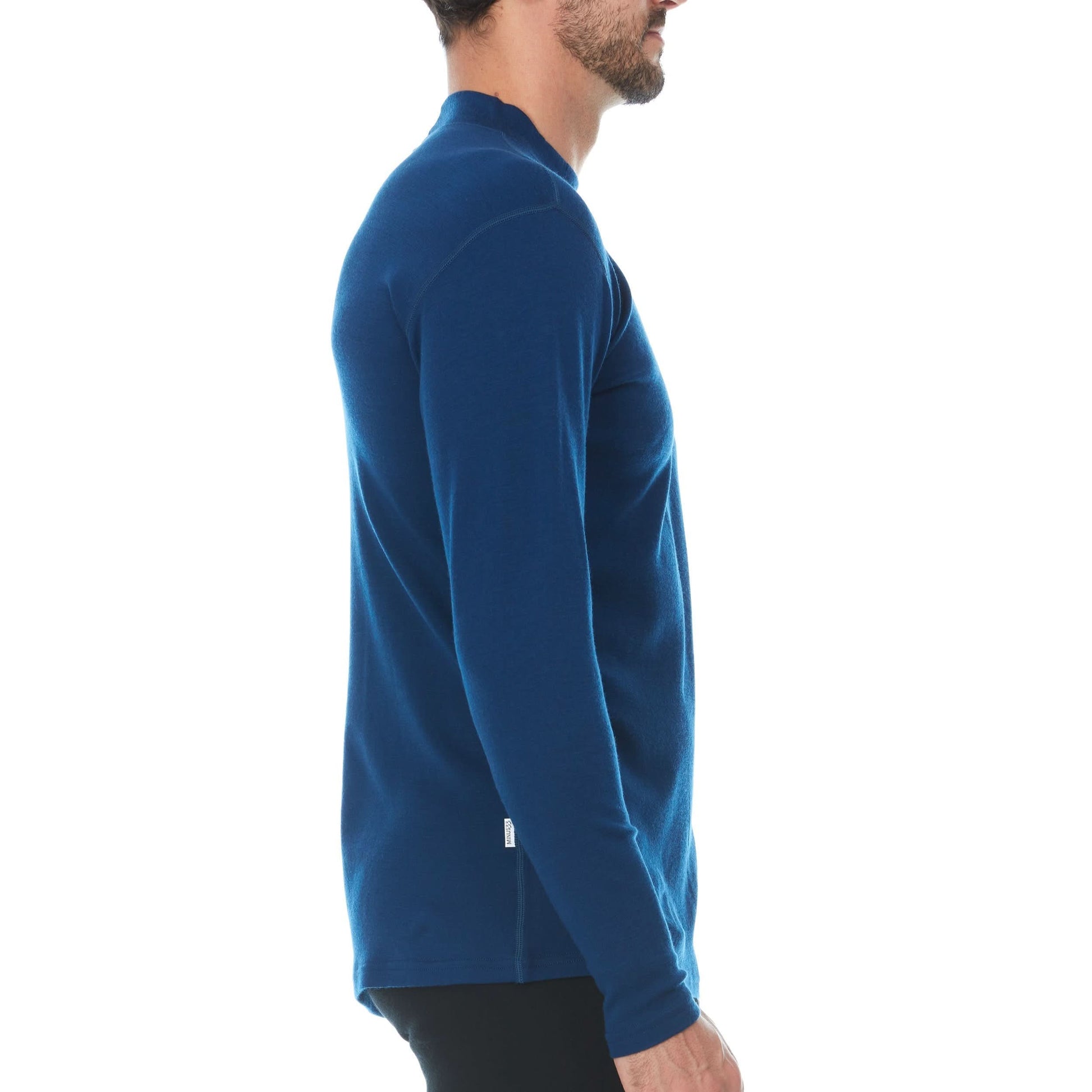 Midweight Wool Mock Neck - 100% Merino Wool - Osadia Concept Store