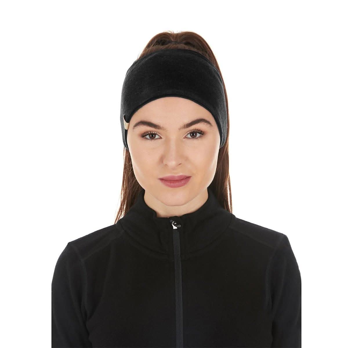 Midweight Reversible Wool Headband  - 100% Merino Wool - Osadia Concept Store