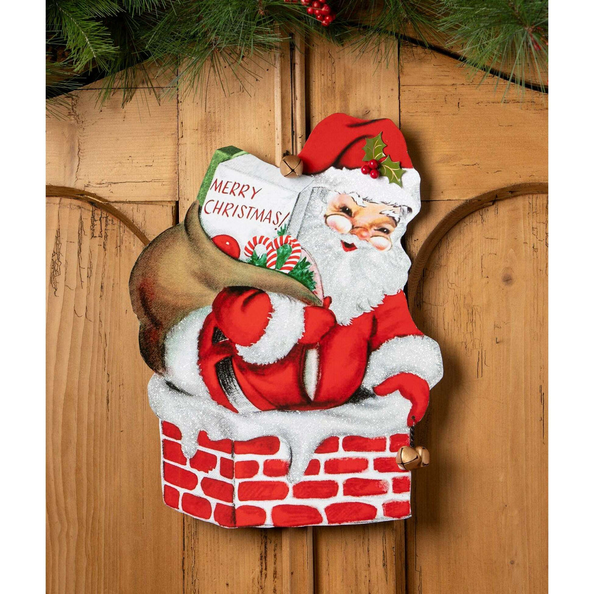 Merry Christmas Santa Sign