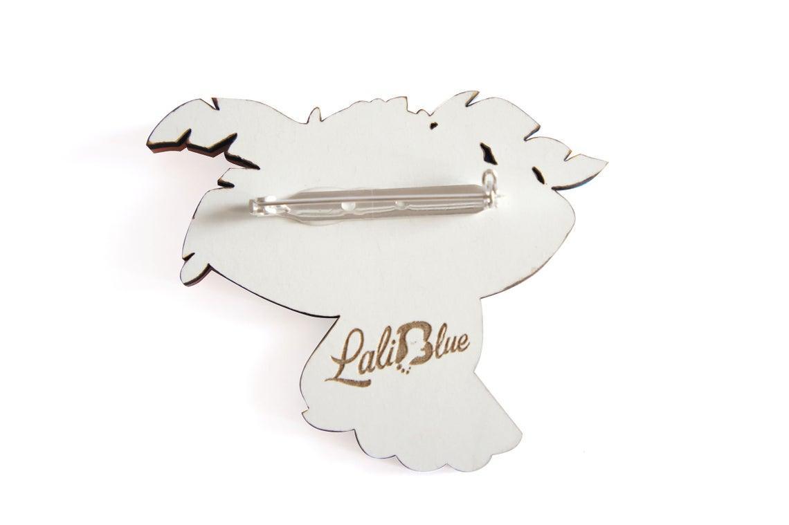 Mexican Catrina Brooch by Laliblue