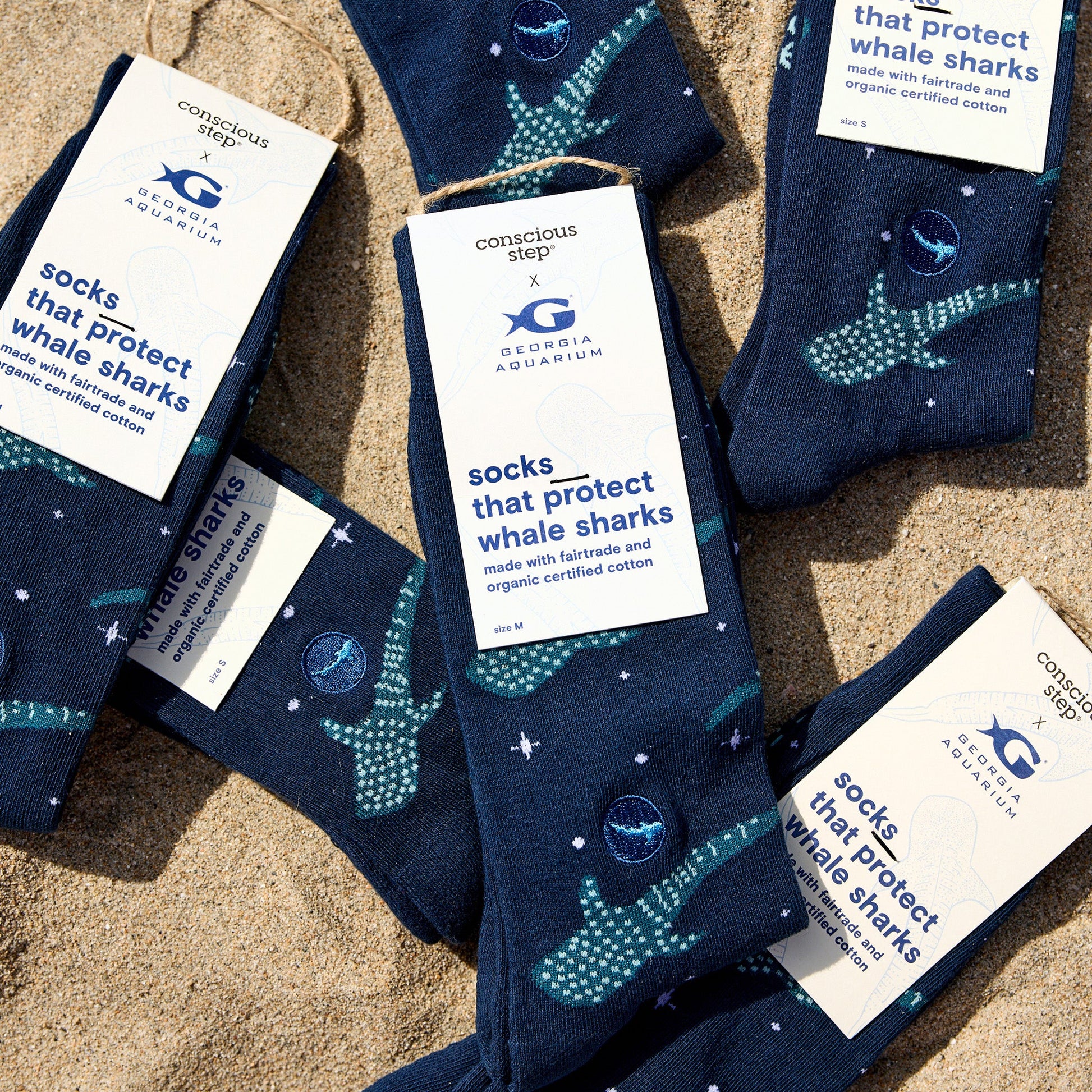 Socks that Protect Whale Sharks - Osadia Concept Store