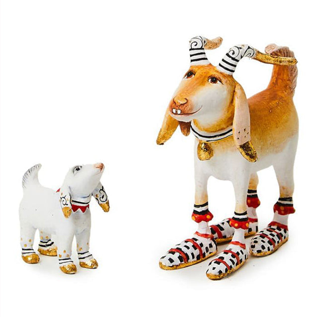 Mini Nativity Nathan & Noel Goat Figures by Patience Brewster *NEW ADDITION