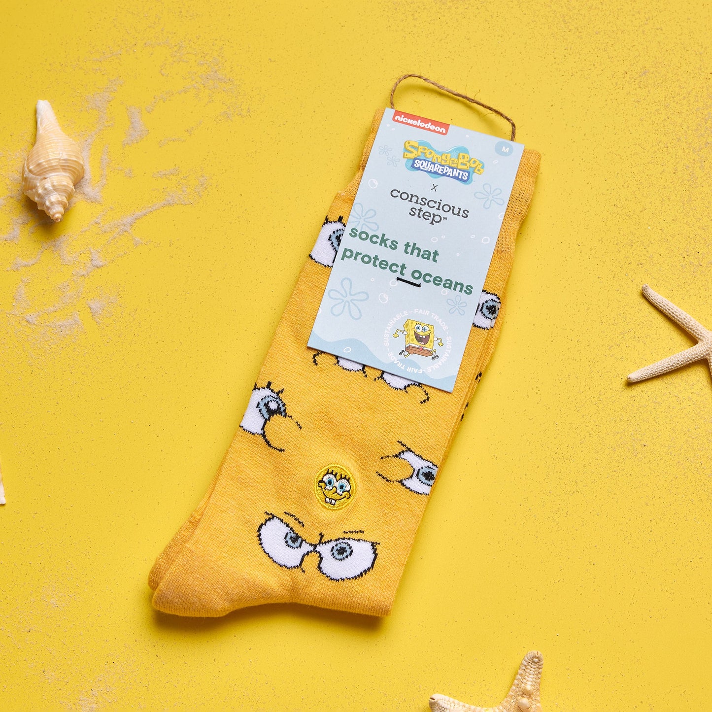 SpongeBob Socks that Protect Oceans - Osadia Concept Store