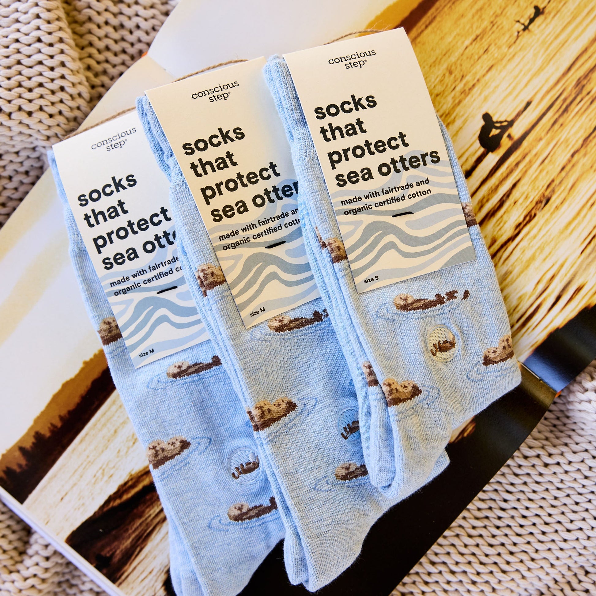 Socks that Protect Sea Otters - Osadia Concept Store