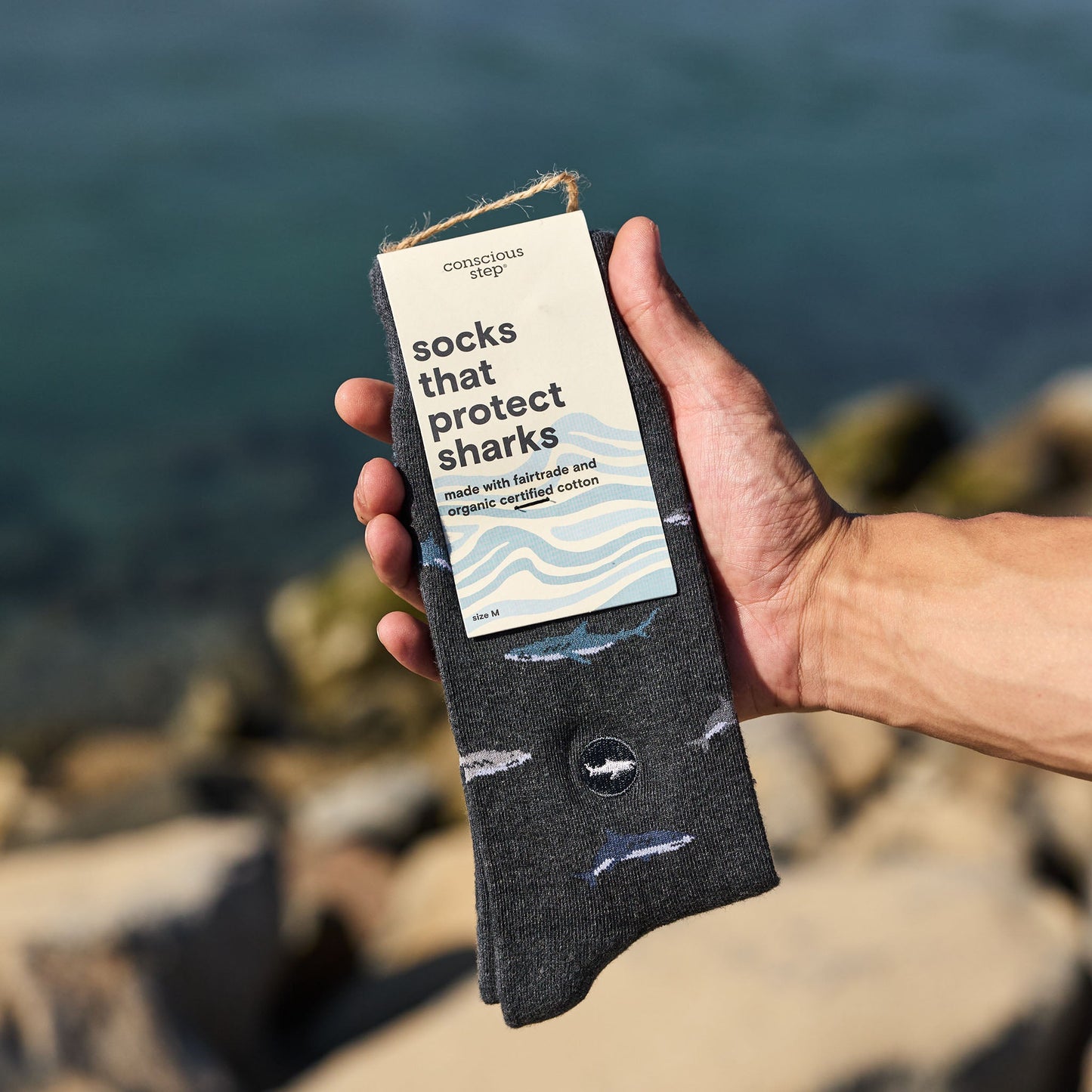 Socks that Protect Sharks