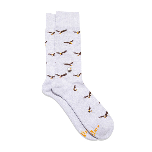 Socks that Protect Bald Eagles