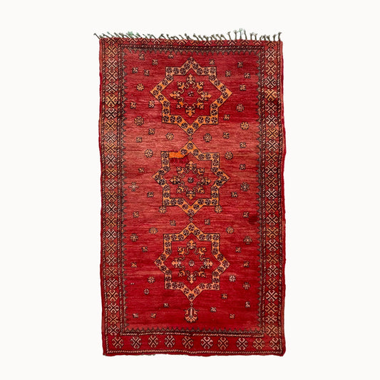 Ali Vintage Moroccan Rug | 4’3” x 8’1”