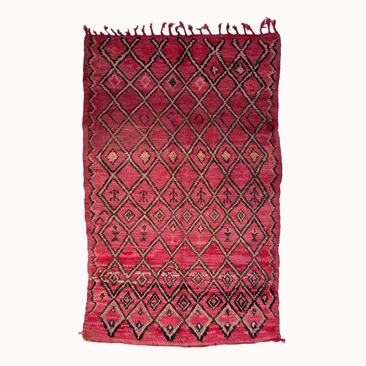 Ida Vintage Moroccan Rug | 4'2" x 6'11"
