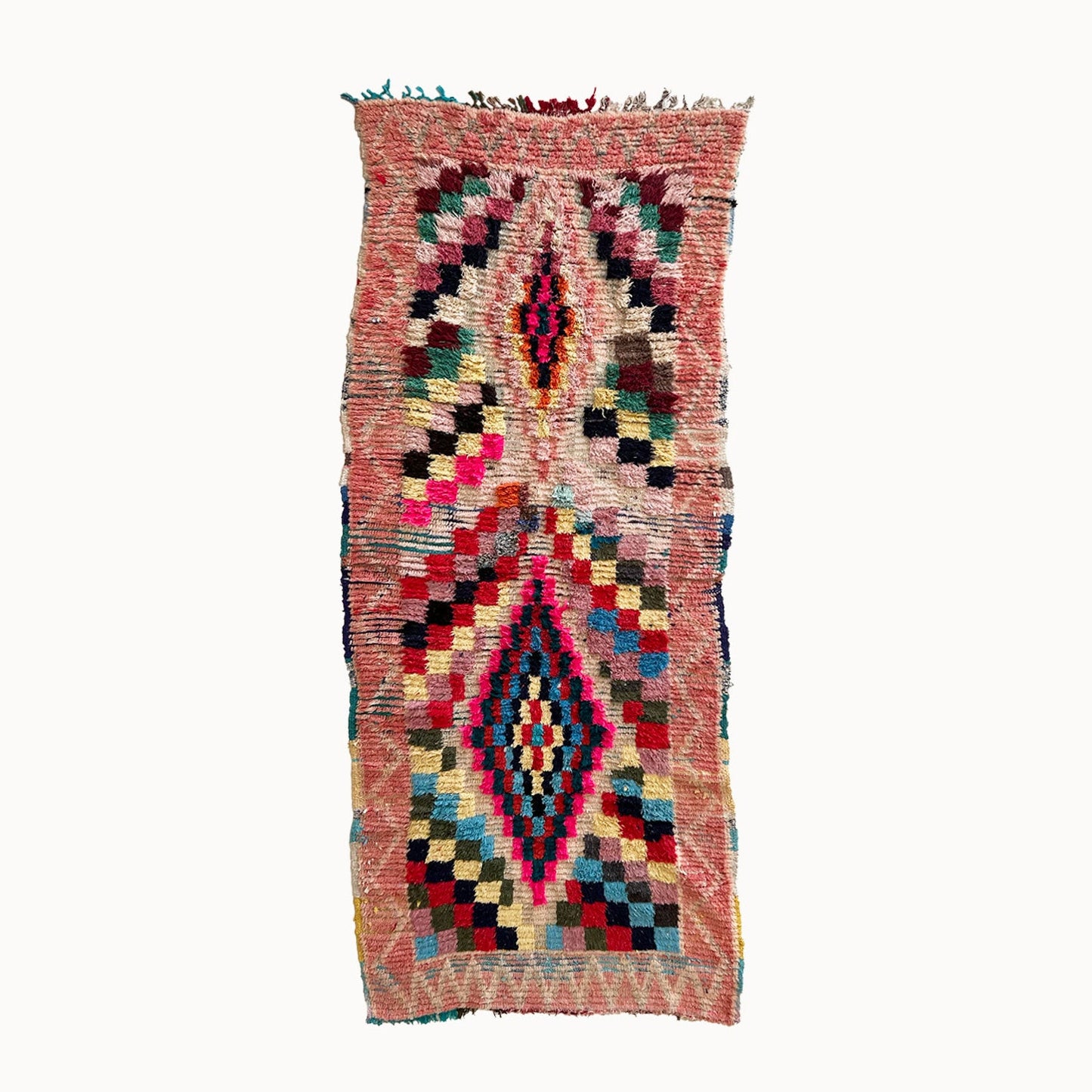 Janessa Vintage Moroccan Runner Rug | 3’4” x 7’11”