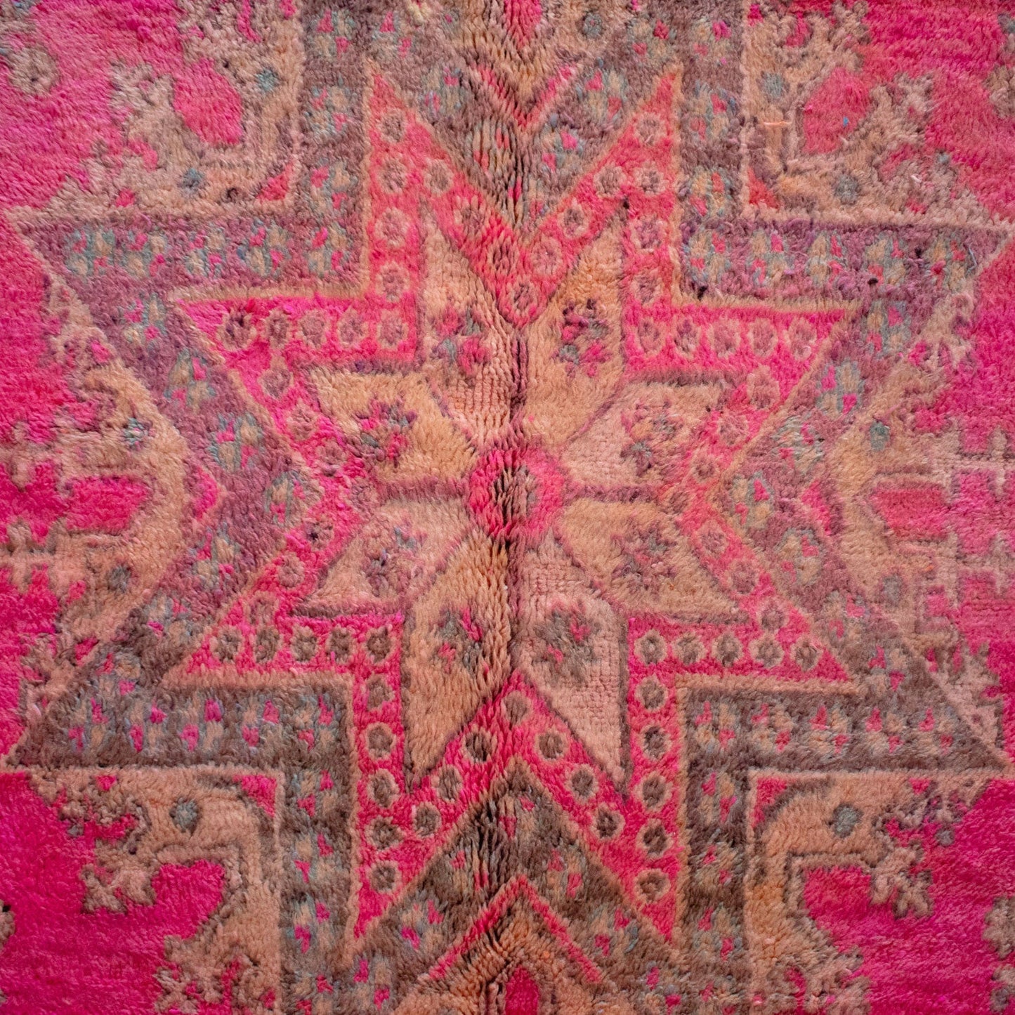 Cher Vintage Moroccan Large Area Rug | 7' x 14’4”