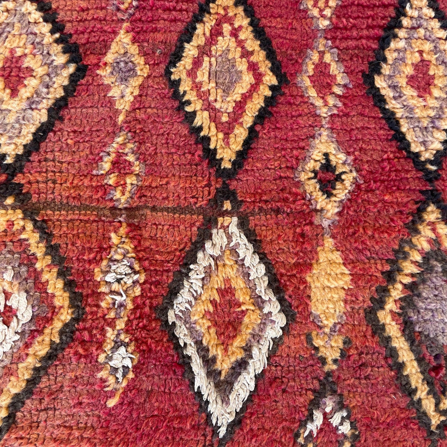 Arthur Vintage Moroccan Square Area Rug | 5’10” x 6’6”