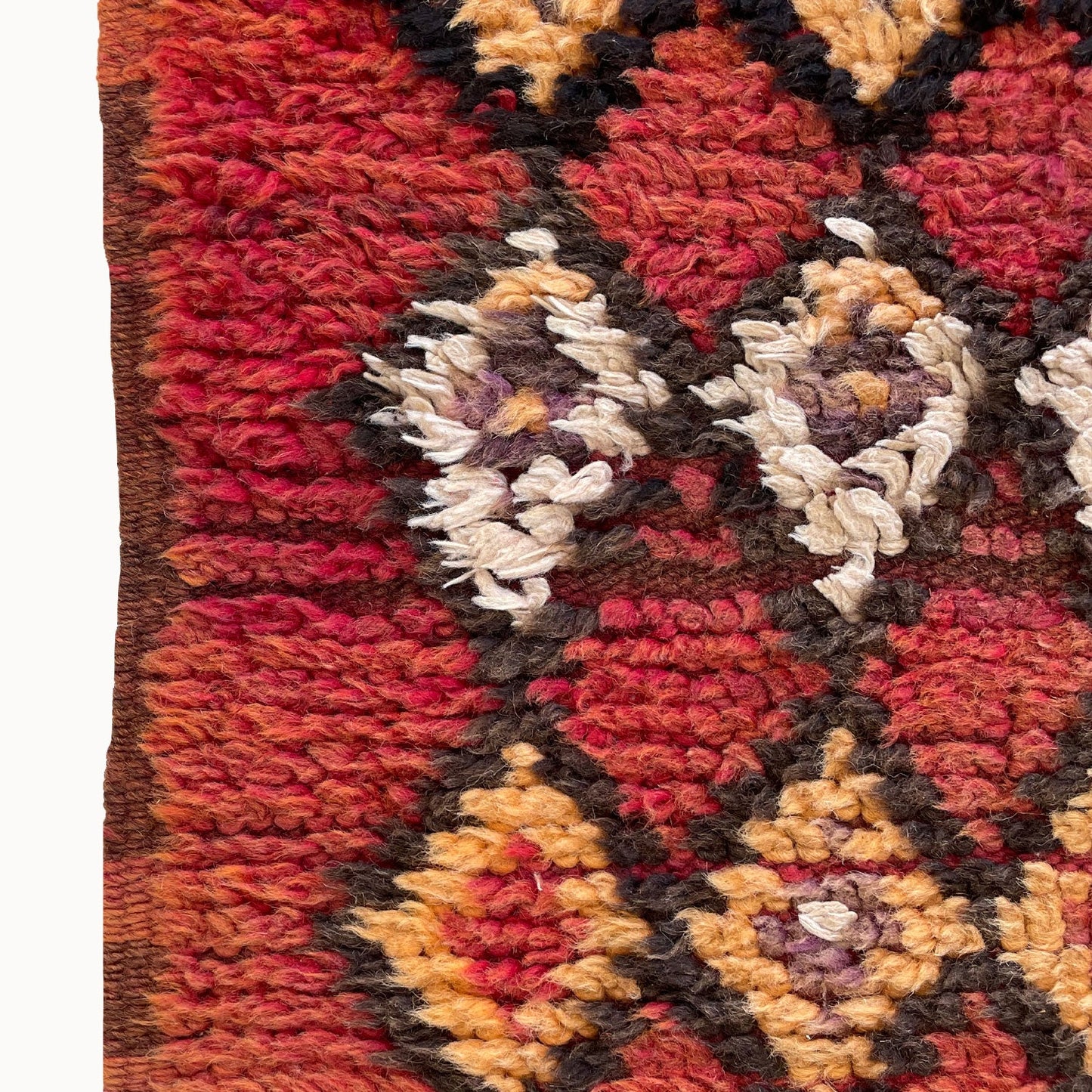 Arthur Vintage Moroccan Square Area Rug | 5’10” x 6’6”