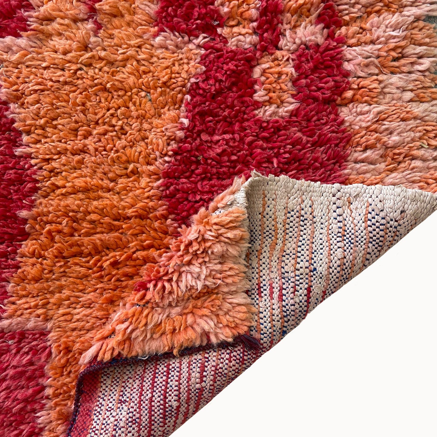 Poppy Vintage Moroccan Runner Rug | 3' x 9'10"