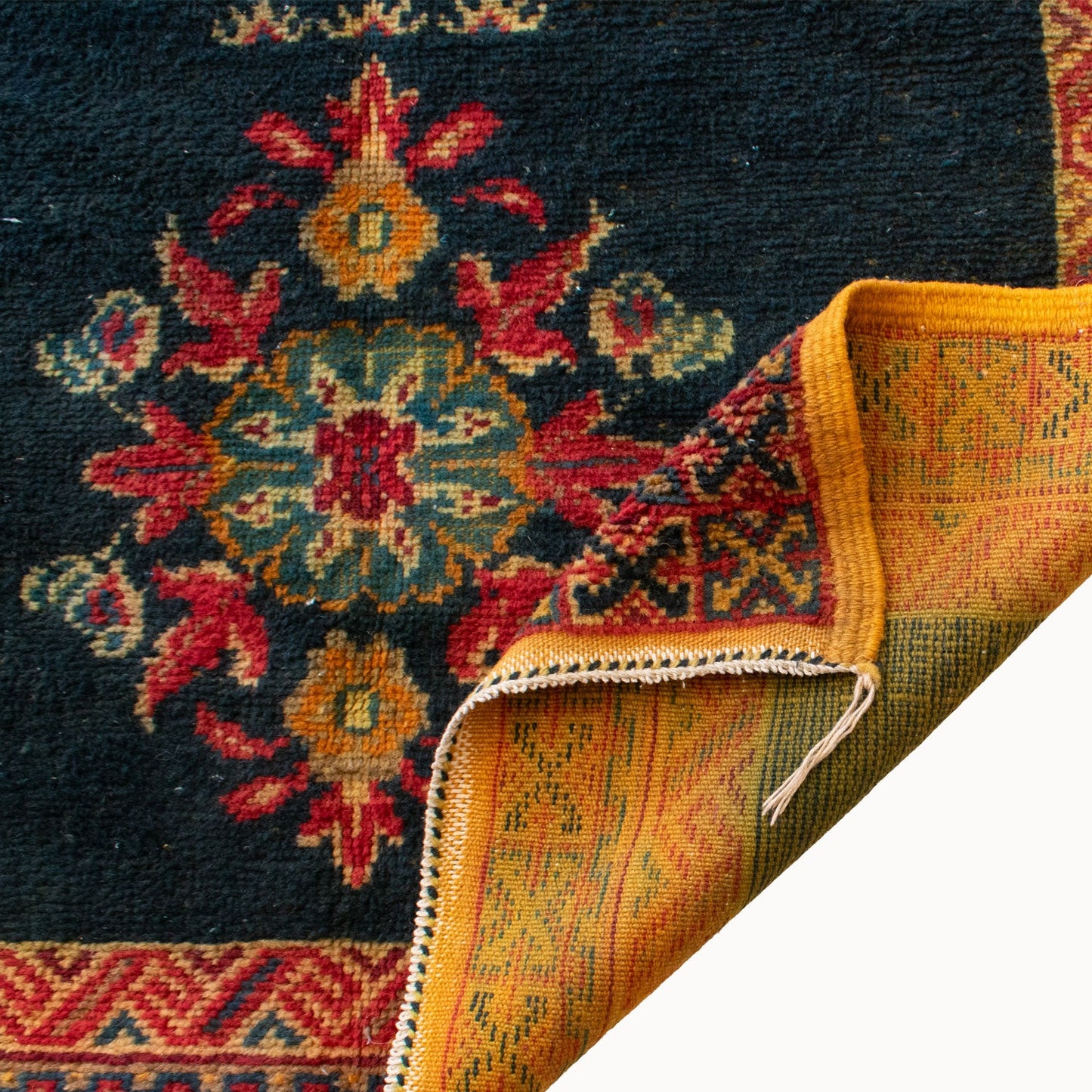 Danni Vintage Moroccan Medallion Taznakht Rug | 3'9" x 6'8"