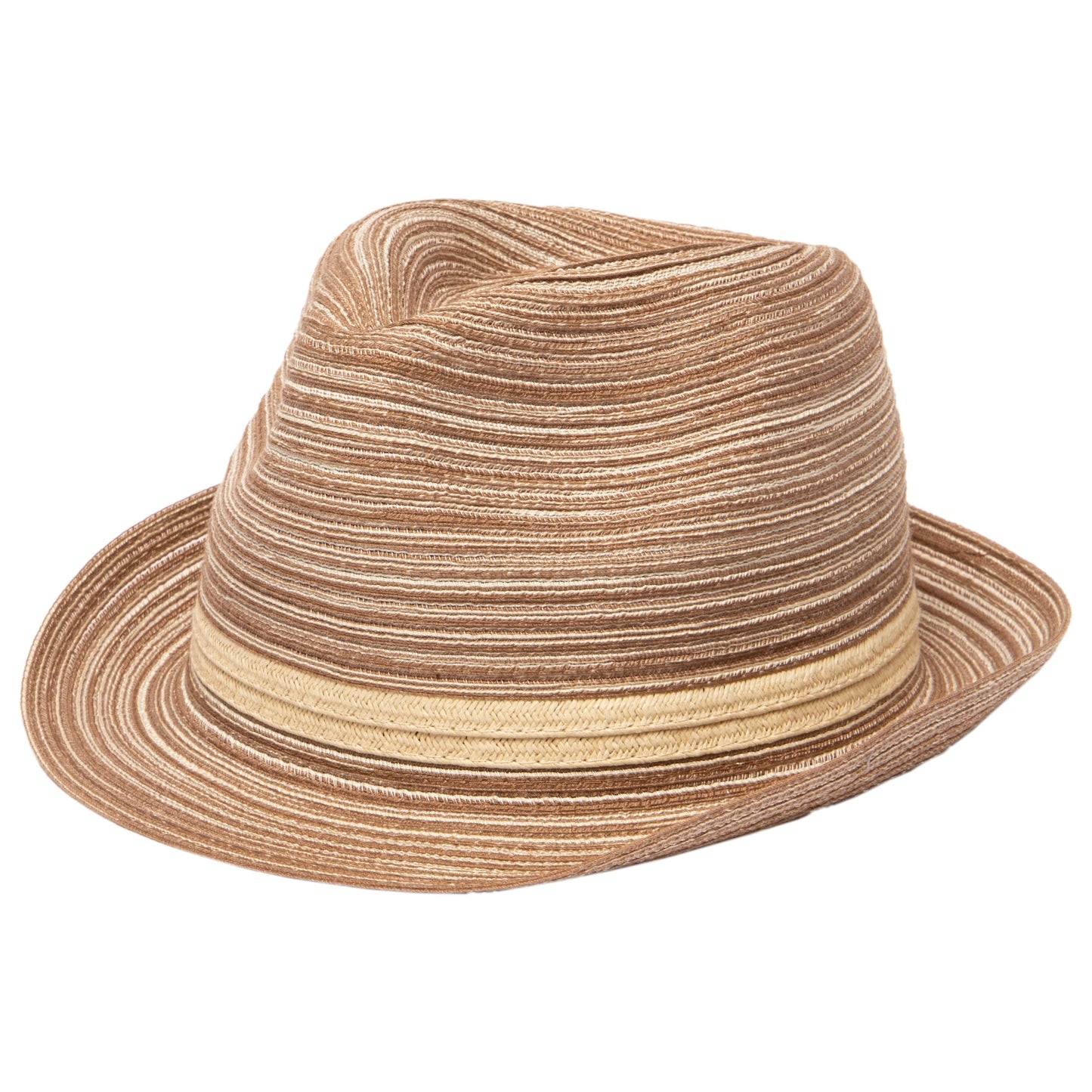 Womens Mixed Braid Fedora