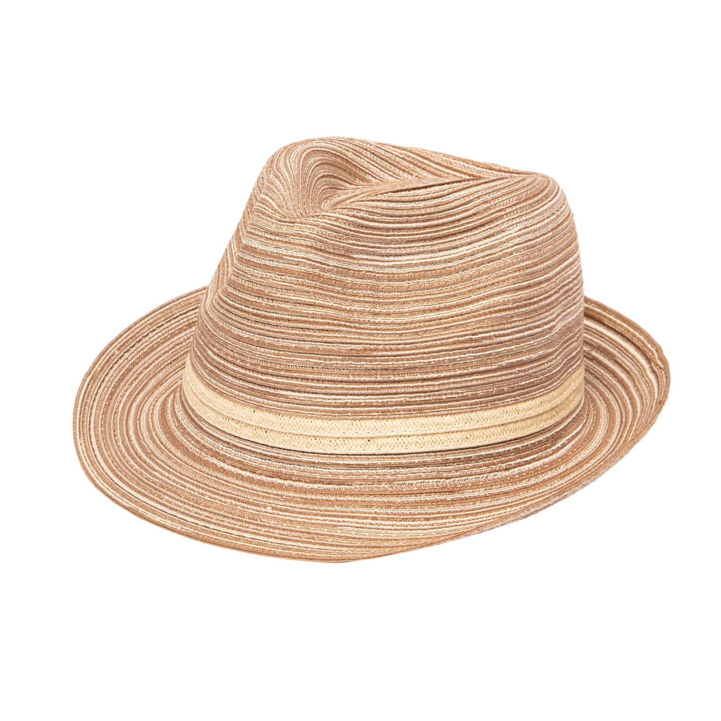 Womens Mixed Braid Fedora
