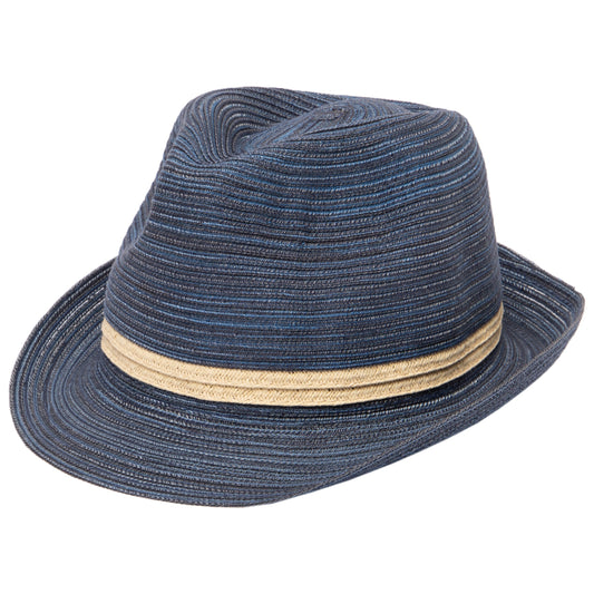 Womens Mixed Braid Fedora