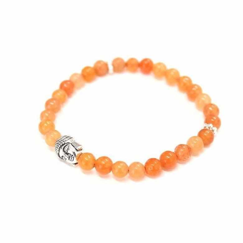 Namaste Chakra Elastic Tiger Eye Bracelet - Thailand