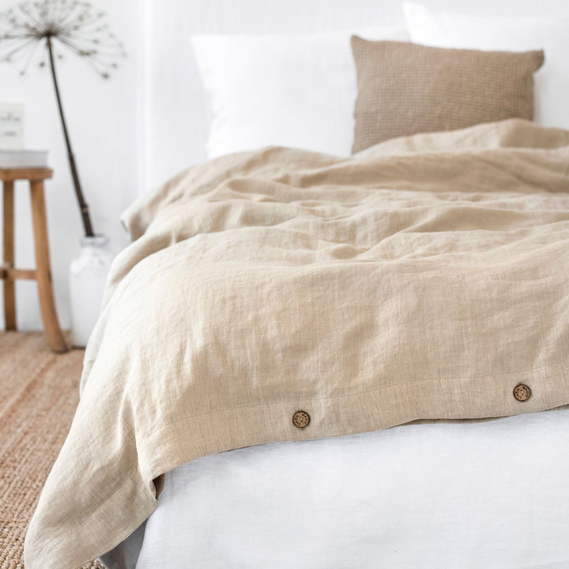 Pure European Linen Duvet Cover | Various Colors - Osadia Concept Store