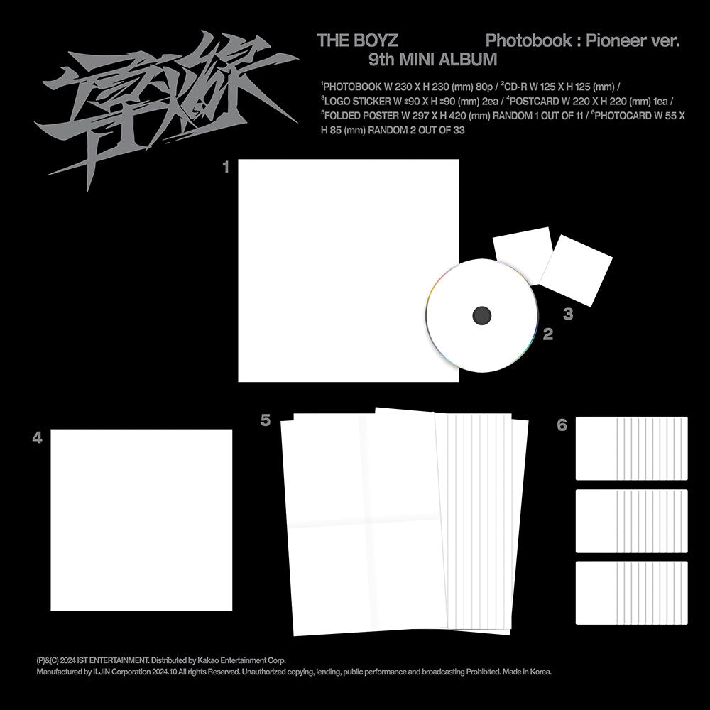 The Boyz 9th Mini Album - Trigger