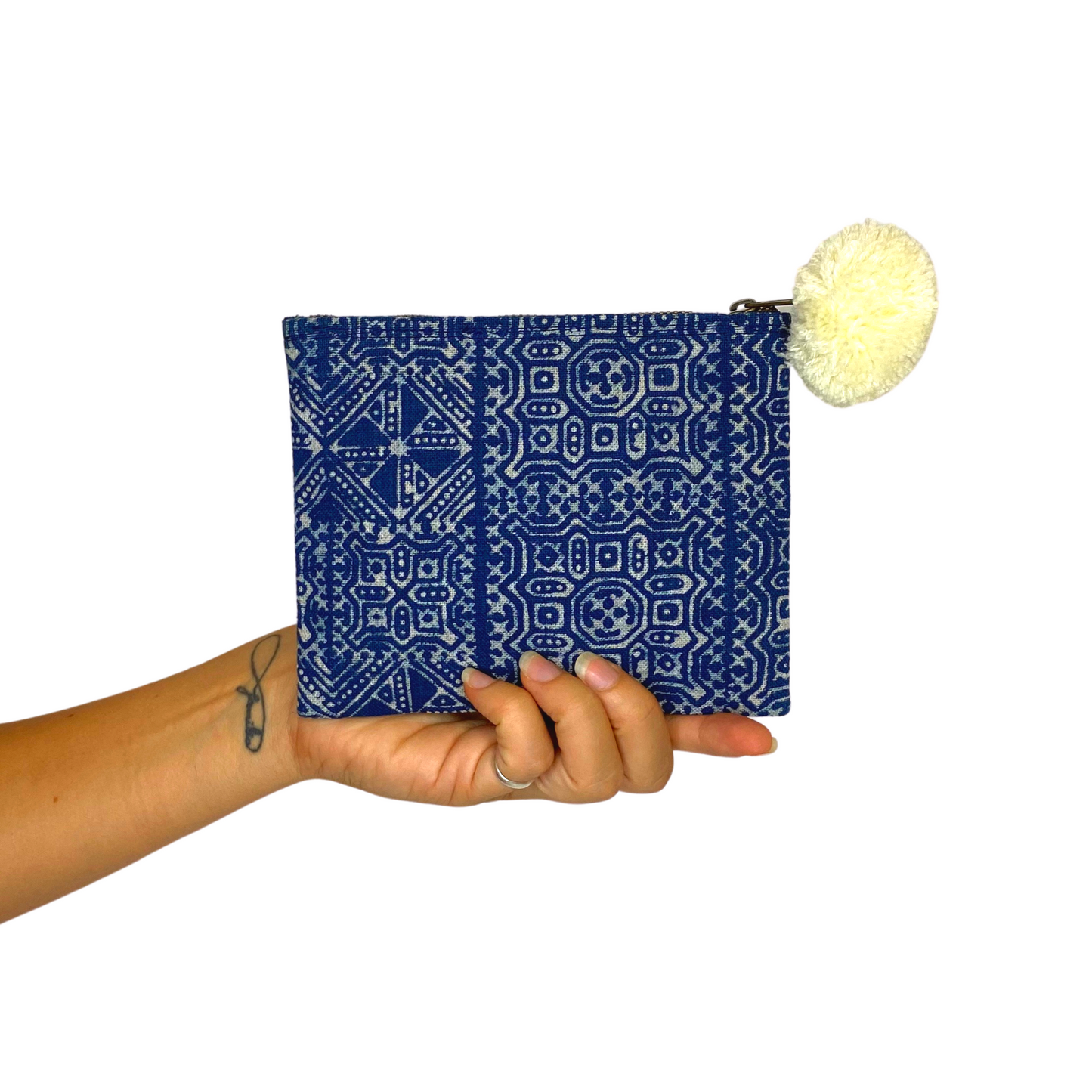 Oasis Hmong Batik Indigo Clutch - Thailand