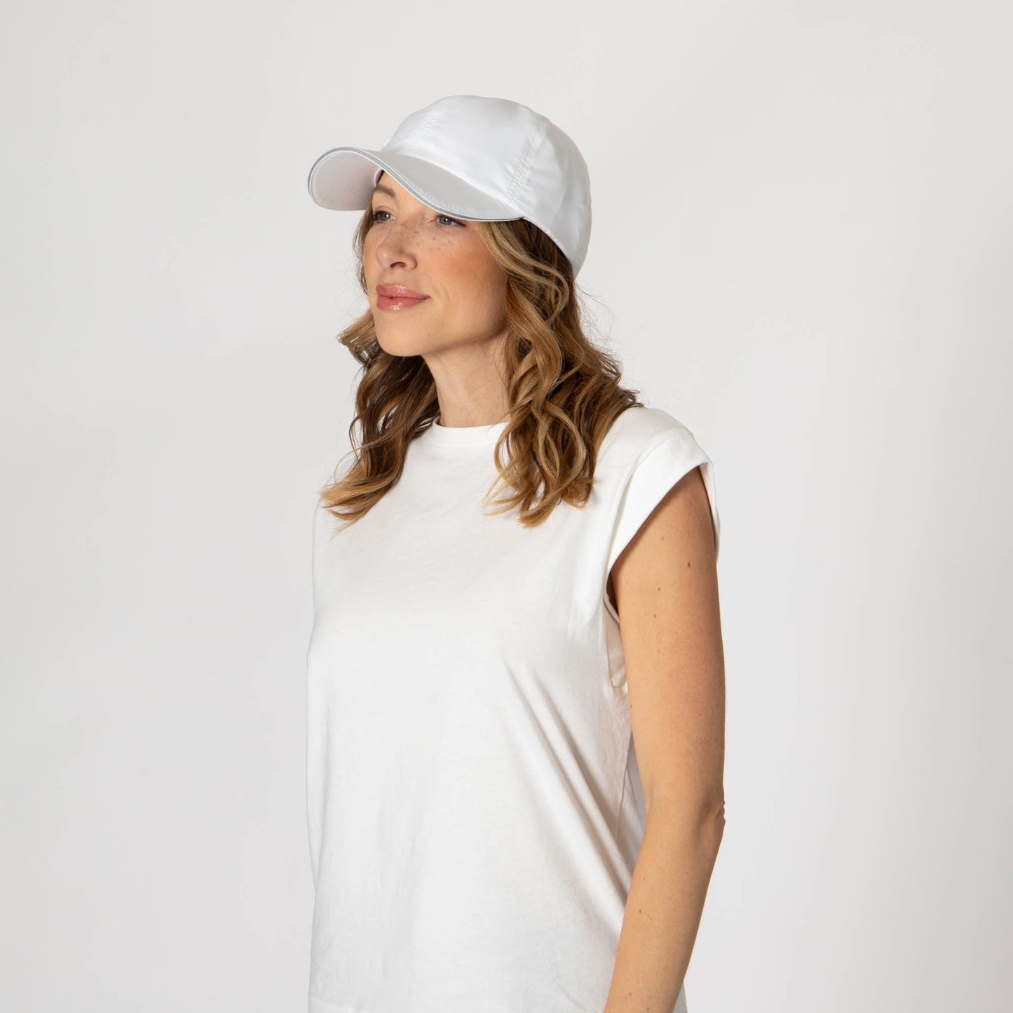 Women's Running Cap with Wide Ponytail Opening