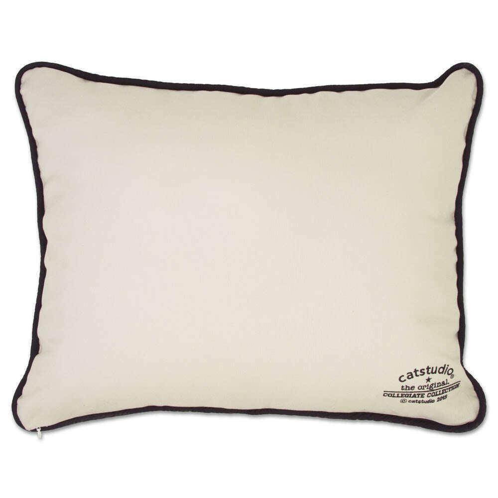 Ohio State University Collegiate Embroidered Pillow by CatStudio