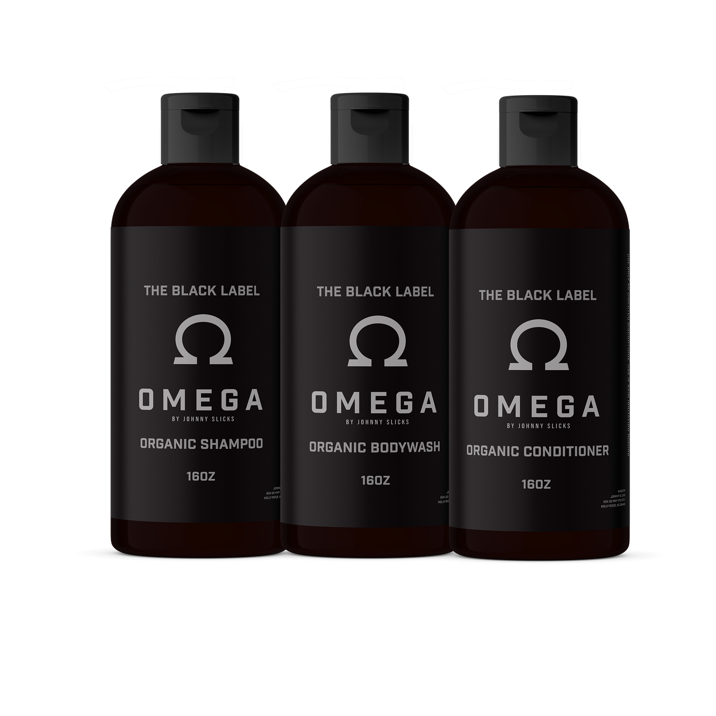Black Label Shower Set - Osadia Concept Store
