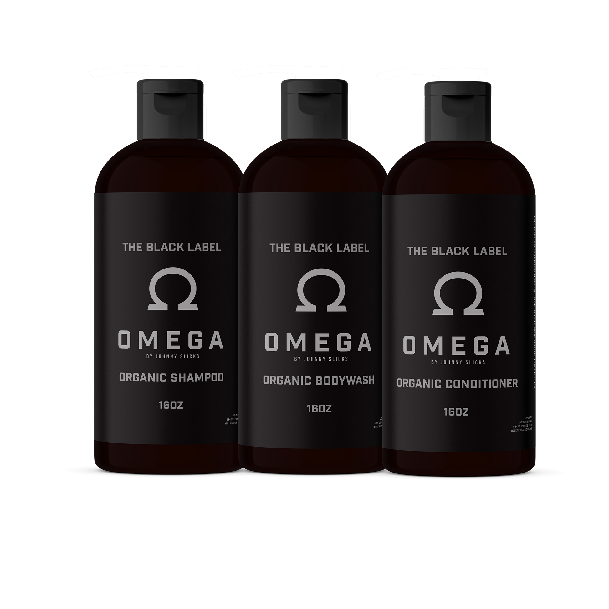 Black Label Shower Set - Osadia Concept Store