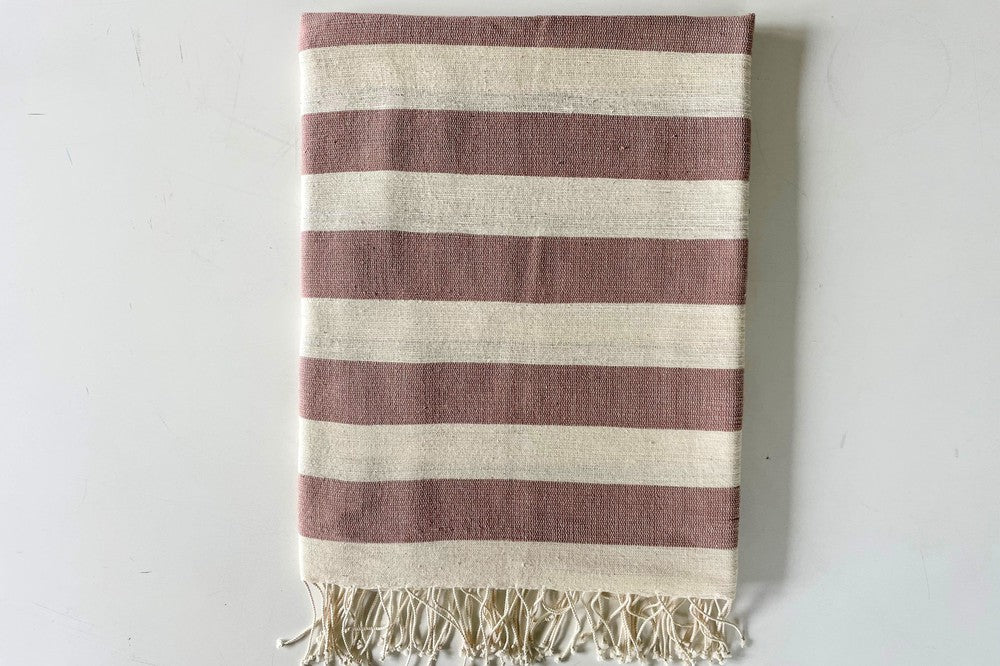 Omo Handwoven Ethiopian Cotton Beach Towel