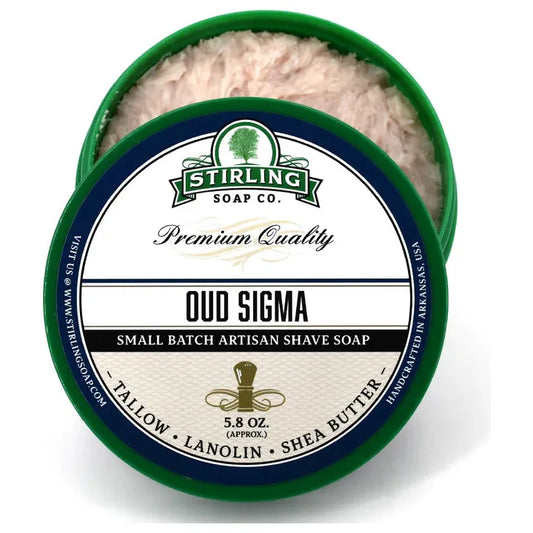 Stirling Soap Co. Oud Sigma Shaving Collection