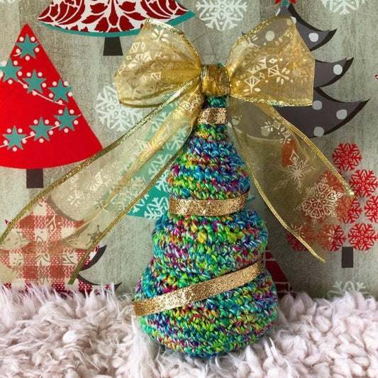 O'Whimsical Christmas Tree Crochet Pattern - Osadia Concept Store