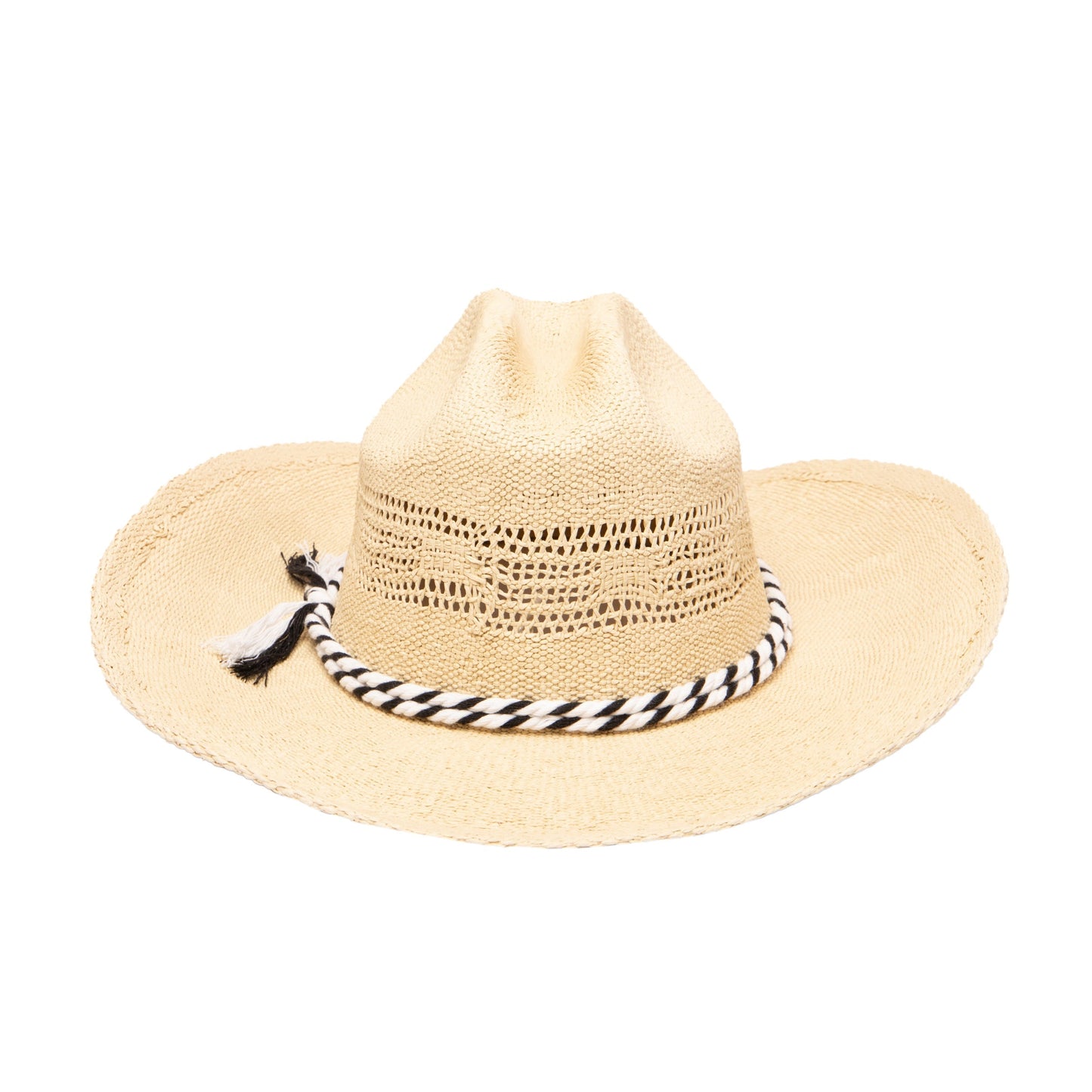 Women's Woven Cowboy With 2 Tone Cotton Band