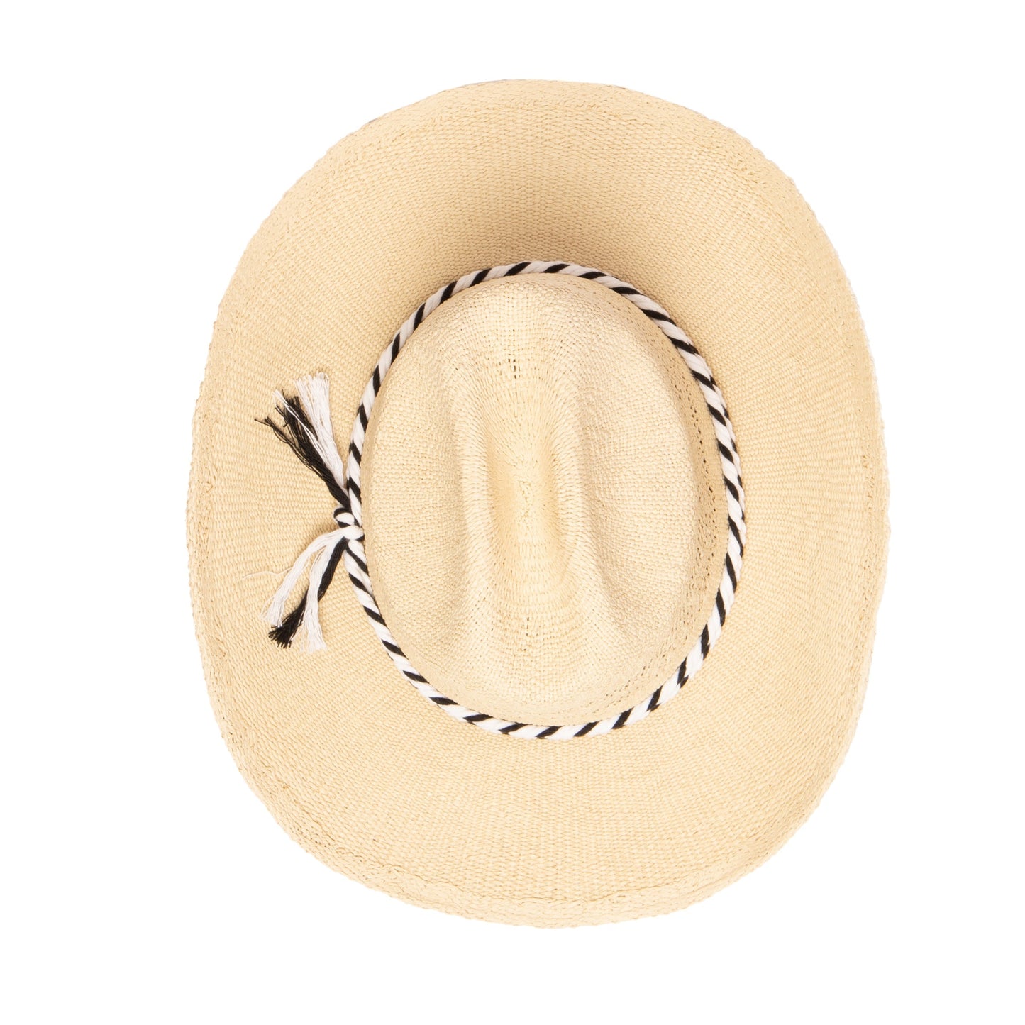 Women's Woven Cowboy With 2 Tone Cotton Band