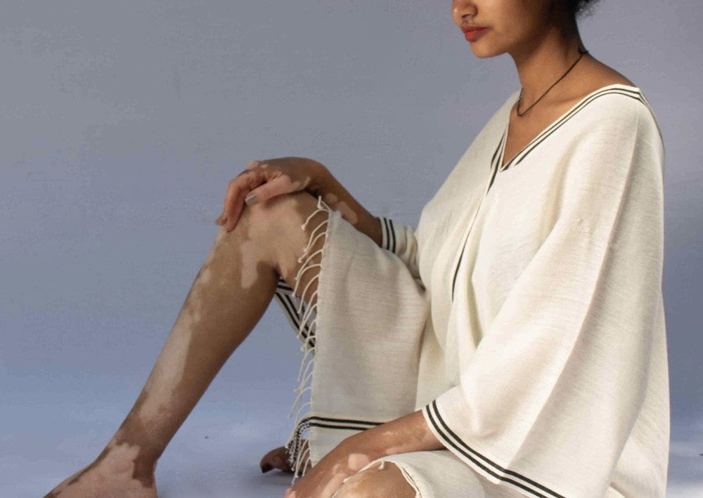 Petra Handwoven Ethiopian Cotton Kaftan