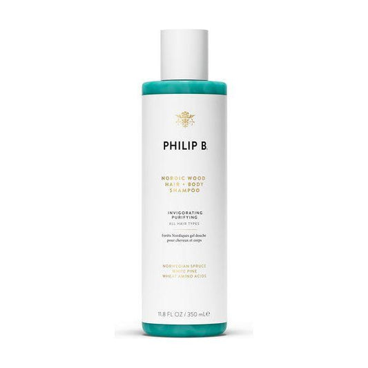Philip B. Nordic Wood Hair Plus Body Purifying Shampoo Fresh 11.8 fl oz