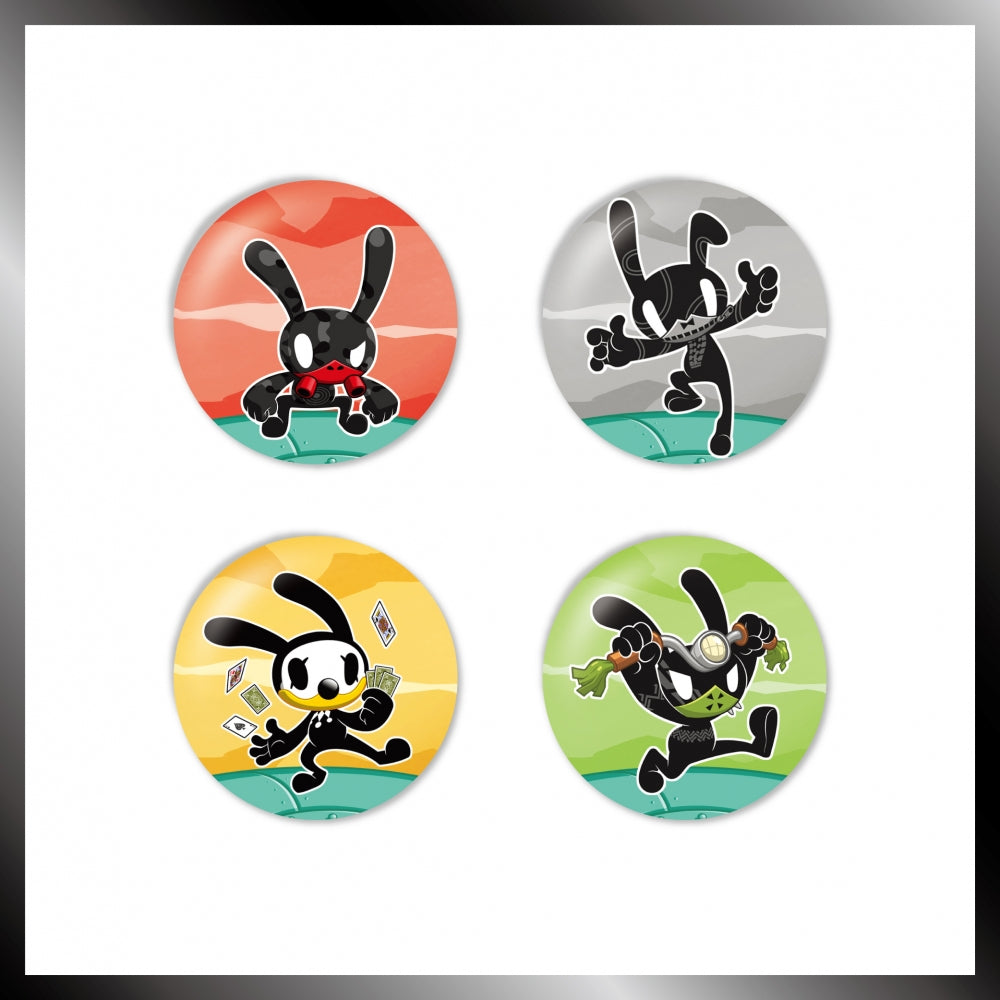 BANG&JUNG&YOO&MOON - Curtain Call 2024 The Last Fan-Con Official MD Pin Button