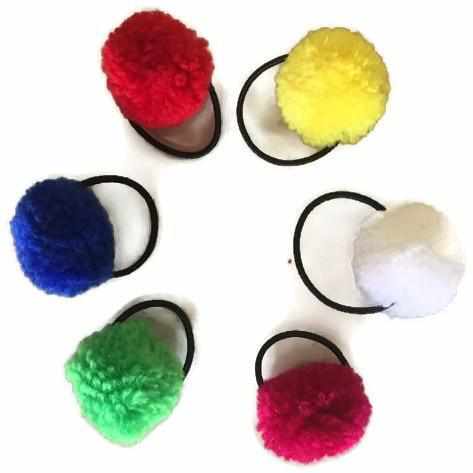 Pom Pom Elastic Ring  - Thailand